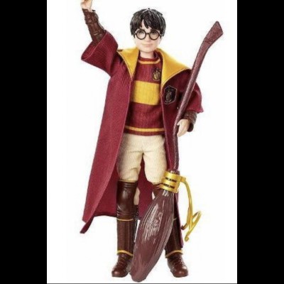 Boneco Harry Potter - Uniforme Quadribol 30cm Altura