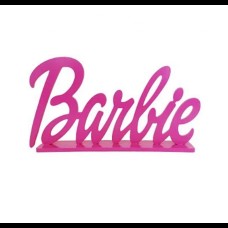 Display em mdf do nome Barbie (30C x 15A cm)