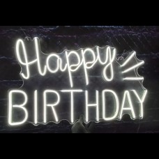 Luminoso Neon Led "Happy Birthday" - 70,00C x 40,00A cm