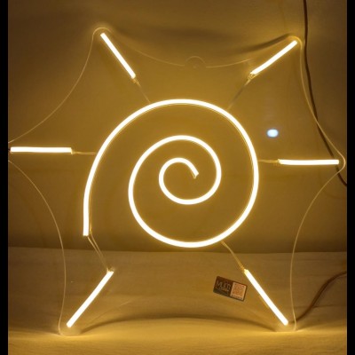 Luminoso Neon Led Sol, branco quente (40 cm)