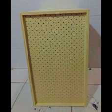 Mesa Cubo 2 em 1 - ripado ou peg board “M”