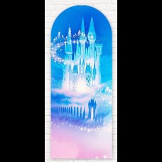 Painel arco sublimado romano Disney / Princesas / Mickey / Minnie (2,0A x 1,0 m)