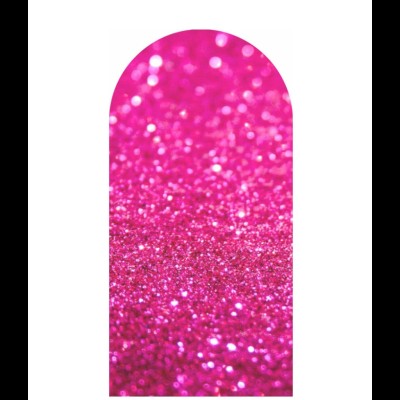 Tecido sublimado glitter rosa, para painel romano (1,00 x 2,20m)