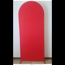 Tecido vermelho para painel romano (2,0m x 1,0m)