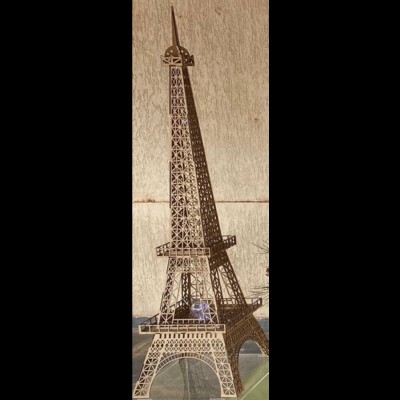 Torre Eiffel em MDF (1,5m altura)