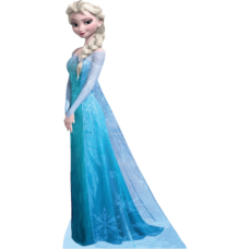 Totem em PS Elsa Frozen (70A x 35C cm)