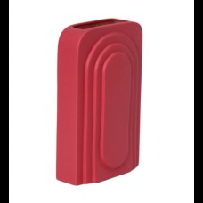 Vaso Rainbow vermelho (15C x 8,5L x 24A cm)