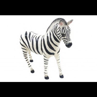 Zebra em resina 26Cx9Lx23A cm